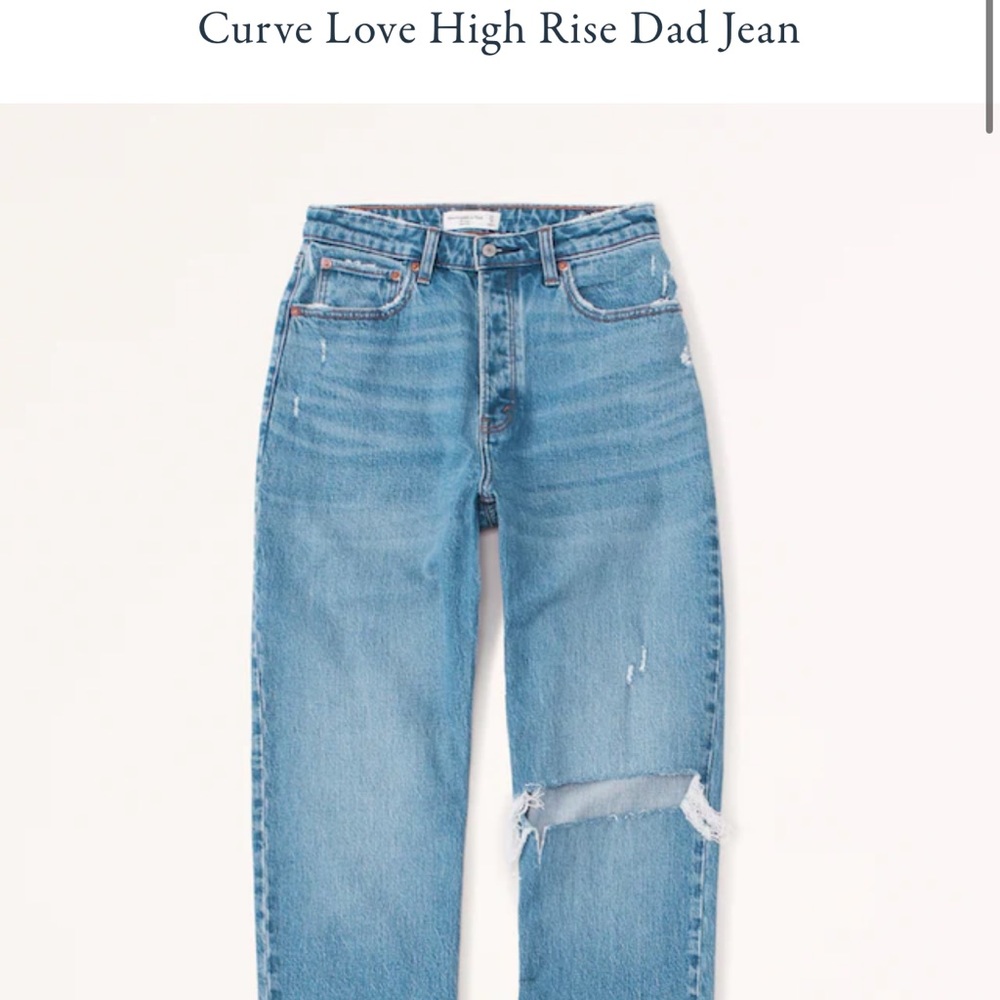 Abercrombie & Fitch The Dad High Rise (Curve Love) SHORT